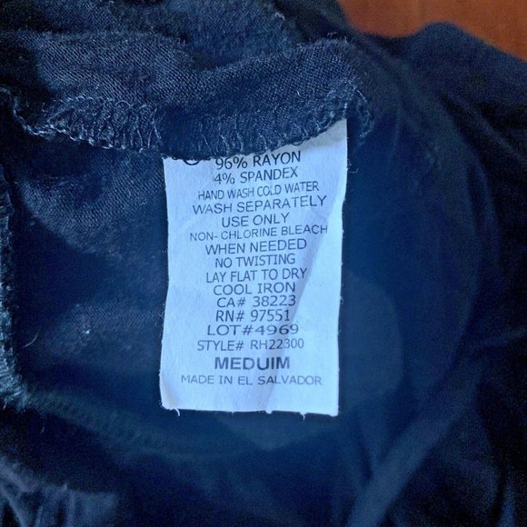 Anthropologie Piper & Sparrow Sexy Black Wrap Bodysuit Thong Size Medium Top - Picture 8 of 11